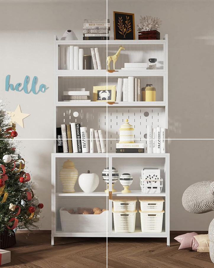 6 Level Flip Door Pantry Cabinet