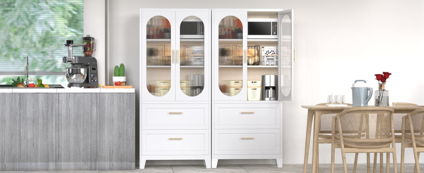2 Doors 2 Drawers Cabinet