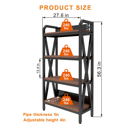 4-Level Kitchen Shelves